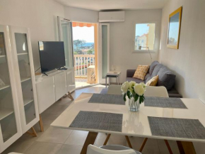 Apartment Newly Renovated Aircond-wifi-pool-sea View-150m to Beaches- Saint Aygulf